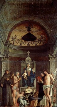  Piece Painting - San giobbe altarpiece Renaissance Giovanni Bellini